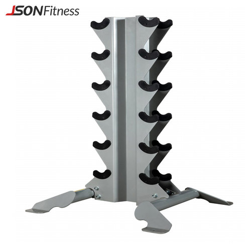 杰森六付哑铃架 商用哑铃架 健身房健身器材MS410