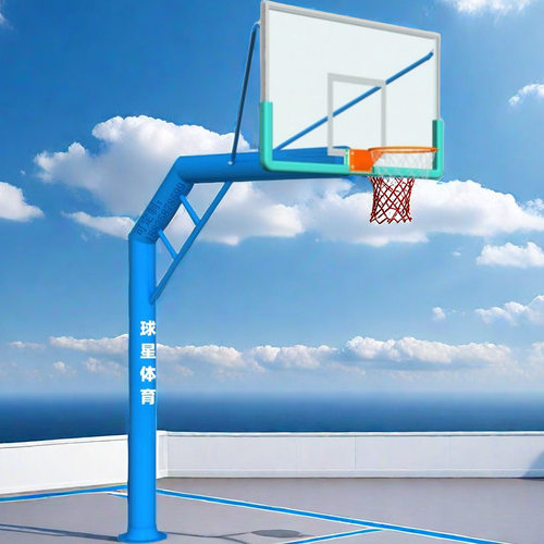 深圳东莞球星篮球架标准篮架闵行宝山移动式固定式室内户外篮球架