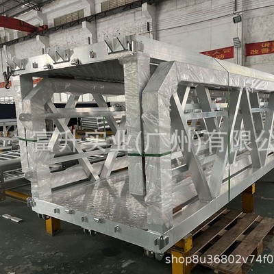 加强型超长铝合金引桥  港口码头游客上下船过渡浮桥专业厂家建造