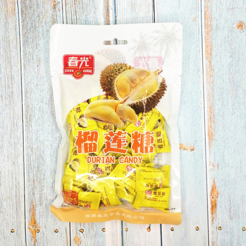 海南特产春光榴莲糖180g