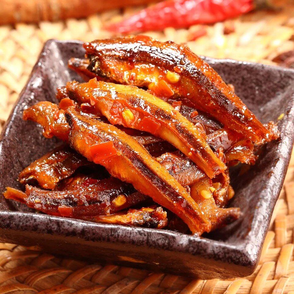 邬辣妈酒鬼鱼45g香辣味鱼干10包湖南特产小鱼仔即食零食麻辣下酒