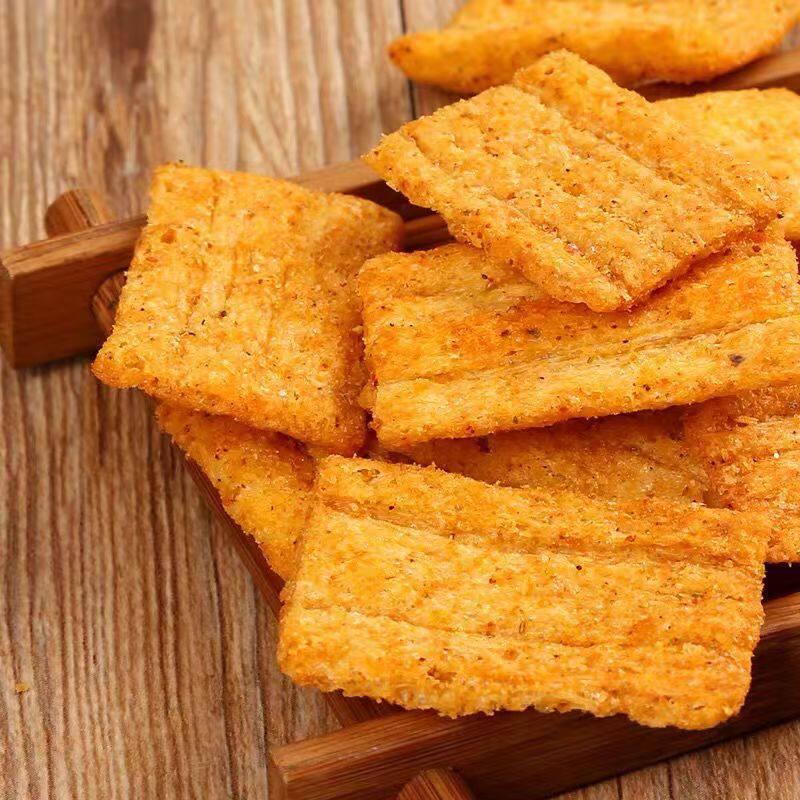 徐州特产手工麻辣玉米锅巴回忆膨化食品老式锅巴休闲 小零食脆散
