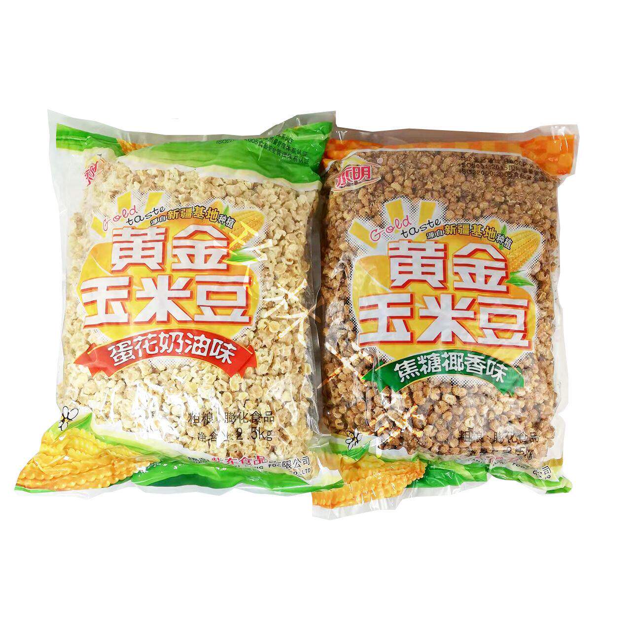 永明黄金玉米豆装焦糖蛋花