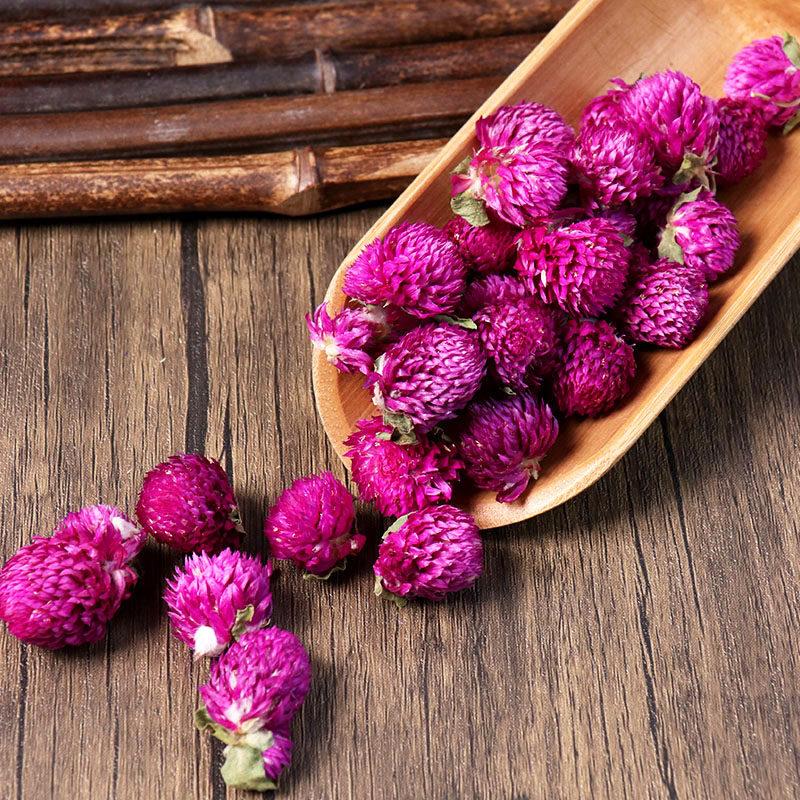 正品千日红花500g新鲜百日红花茶干花花瓣火球花搭红巧梅玫瑰花茶