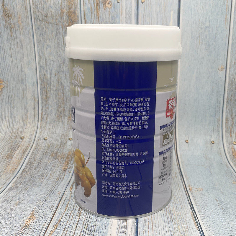 春光营养椰子粉400g2罐海