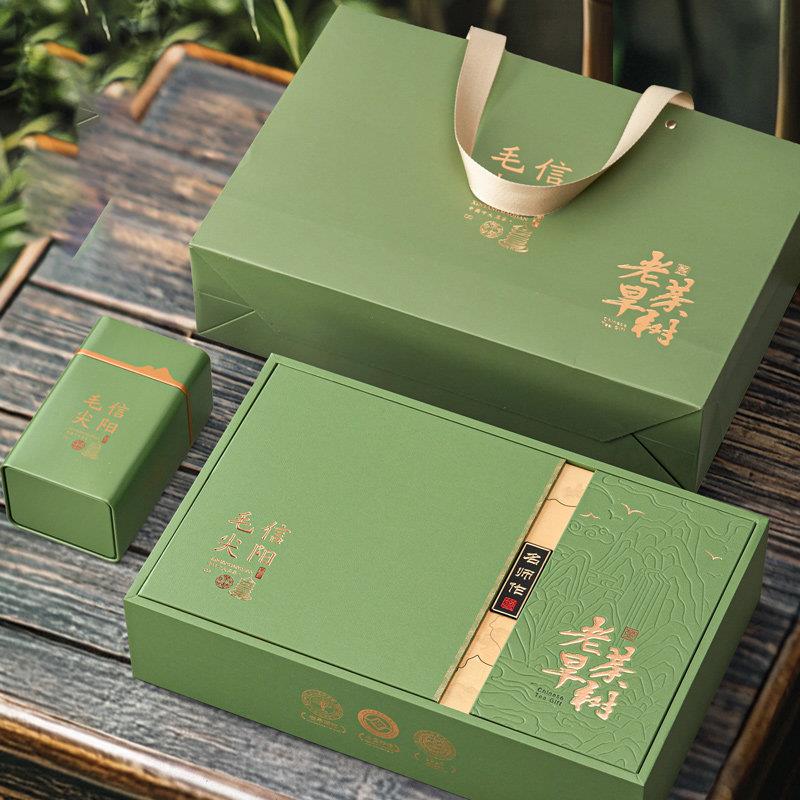 家乡妹信阳毛尖2025新茶明前特级嫩芽春茶250g茶叶礼盒装绿茶