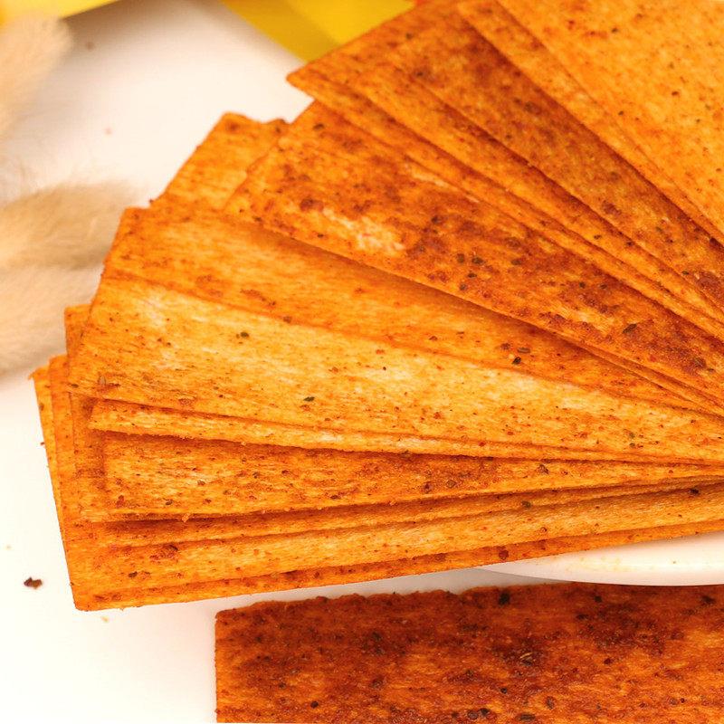 笑辣辣印度飞饼香辣片辣条童年儿时怀旧零食校园小卖铺休闲小吃