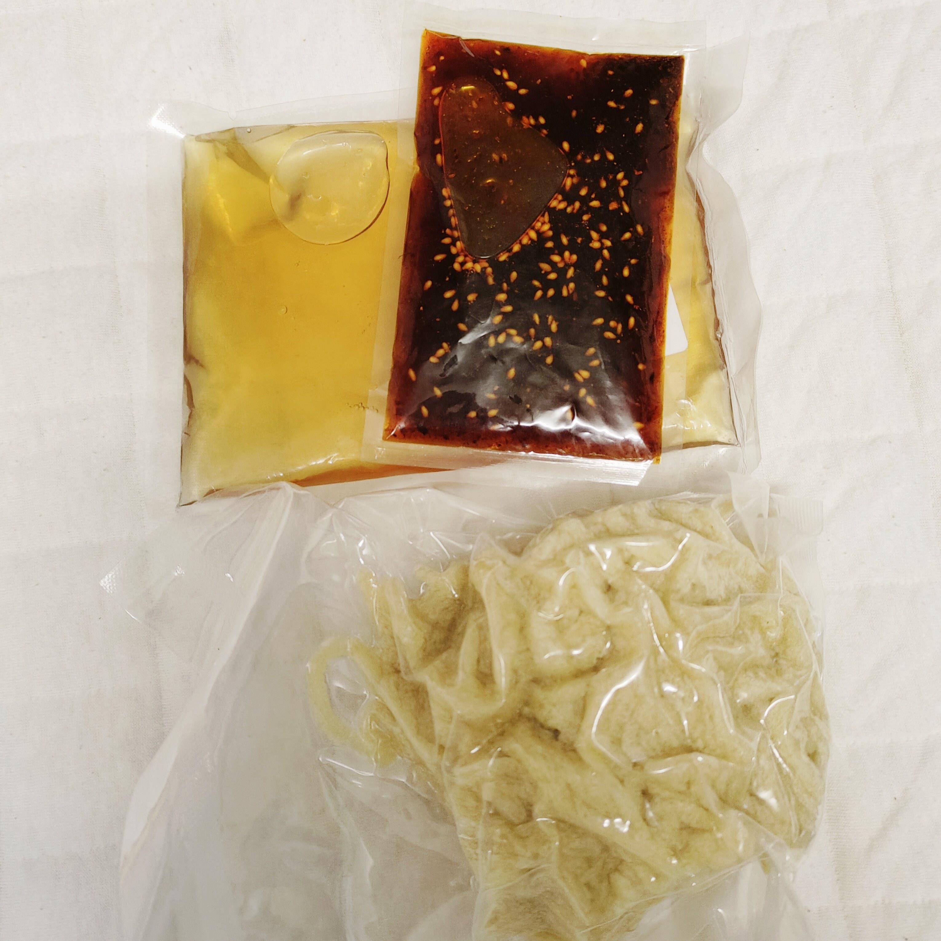 甘肃牛筋面干货纯手工做辣条专用凉拌速食商用真空包装细牛筋面