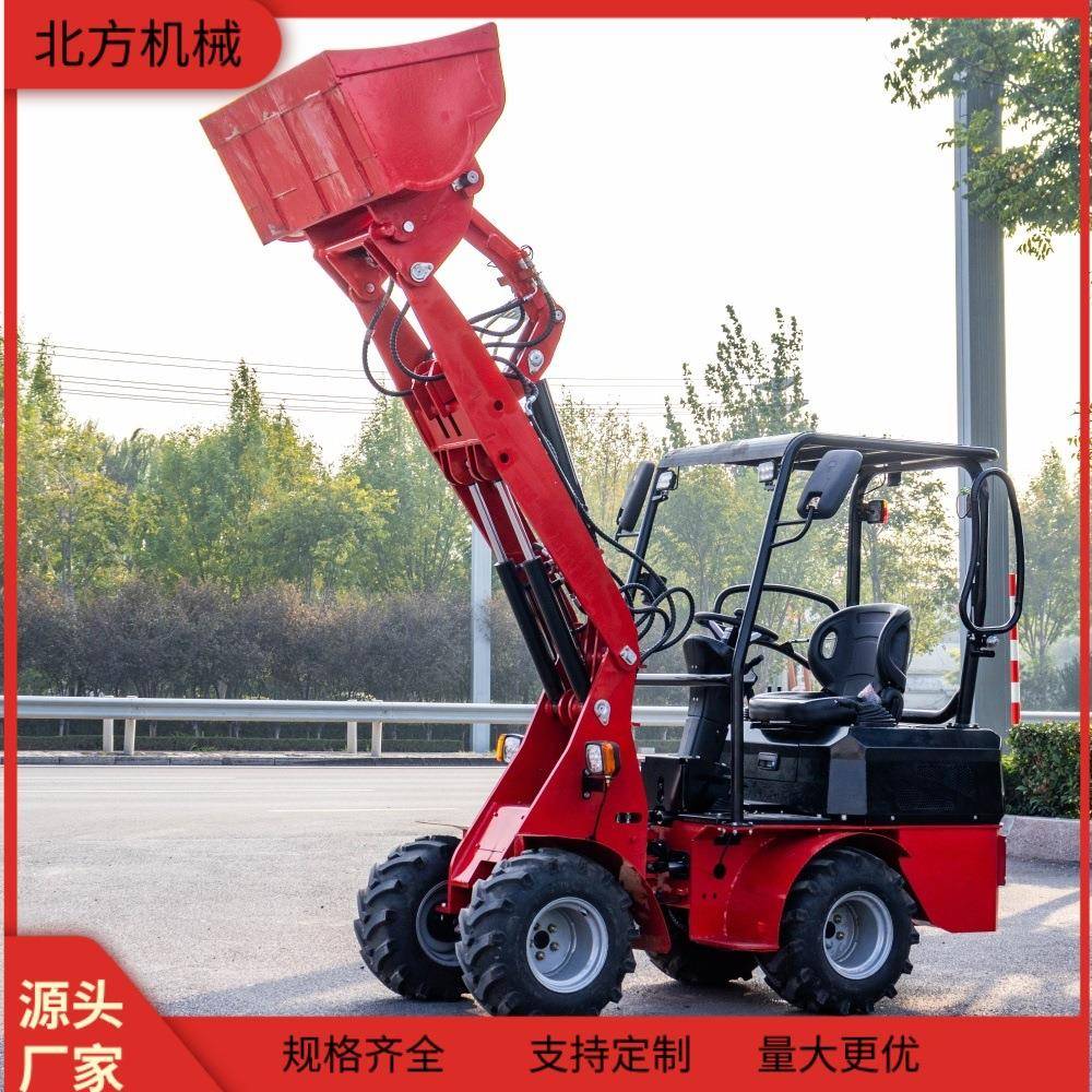 跨境出口秘鲁DL06液压多功能滑移装载机一机多用可搭配多种属具