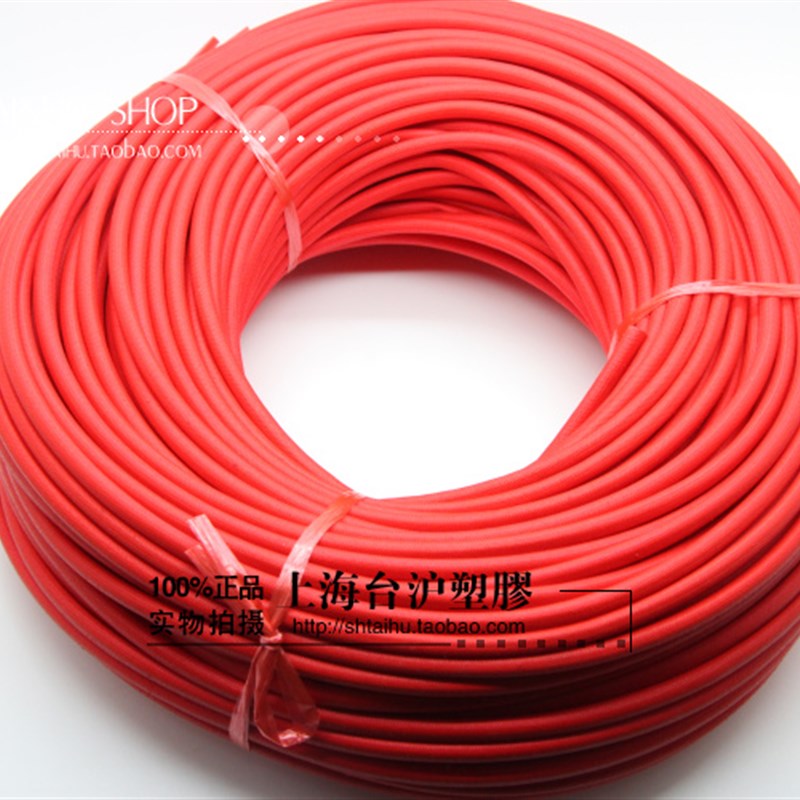 特级高织1.5kv玻璃纤维管 内径8mm耐压套管 N 红色自熄管 1卷50米