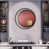 餐厅立体铁艺壁挂挂件圆形客厅墙面装 饰墙饰玄关卧室现代简约壁饰