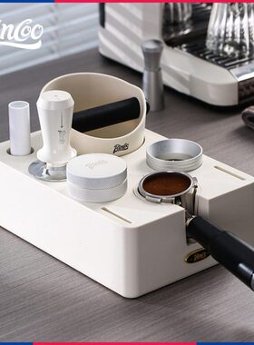 咖啡in/o式58mmo粉压器通用粉底cB布1具填压器5座粉器装压意座套