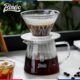 咖啡漏玻璃0杯耐高温式 分B过滤滤ino冲o杯享v6c壶滴泡手冲咖啡壶