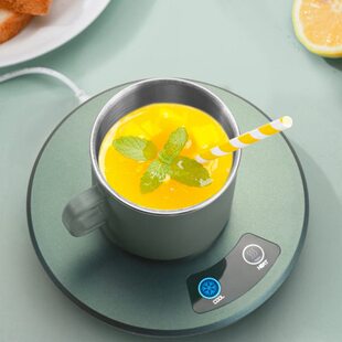 冰冷暖加热杯子牛奶杯制冷办公室饮料杯垫水杯两用usb学生宿舍子