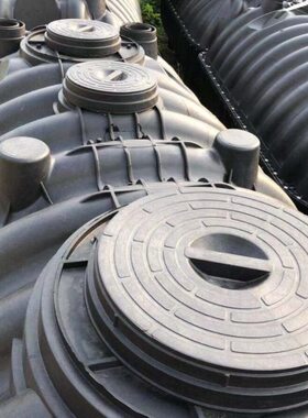 塑料环家用桶型新塑料格厕所保耐黑色三化粪池化粪池加厚用粪池