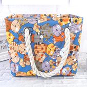 洗浴浴筐篮子洗澡包防水洗漱包便携洗浴筐蓝健身洗澡浴兜可折叠澡