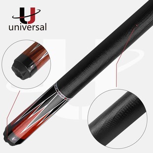 Universal环球060/061中式八球1/2分体大头杆枫木前节台球杆