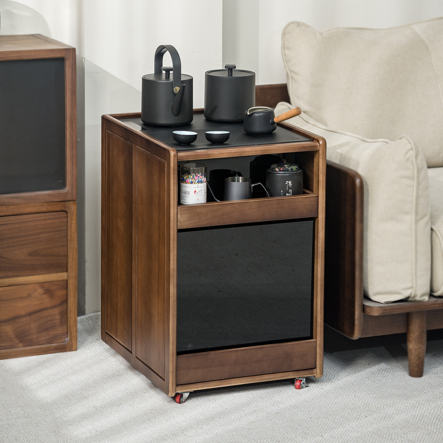 2025新款家用中式实木茶吧机高端客厅智能全自动饮水机茶水柜一体,住宅家具,家用茶台/茶桌,淘宝优惠券,粉丝福利购,淘宝优惠卷