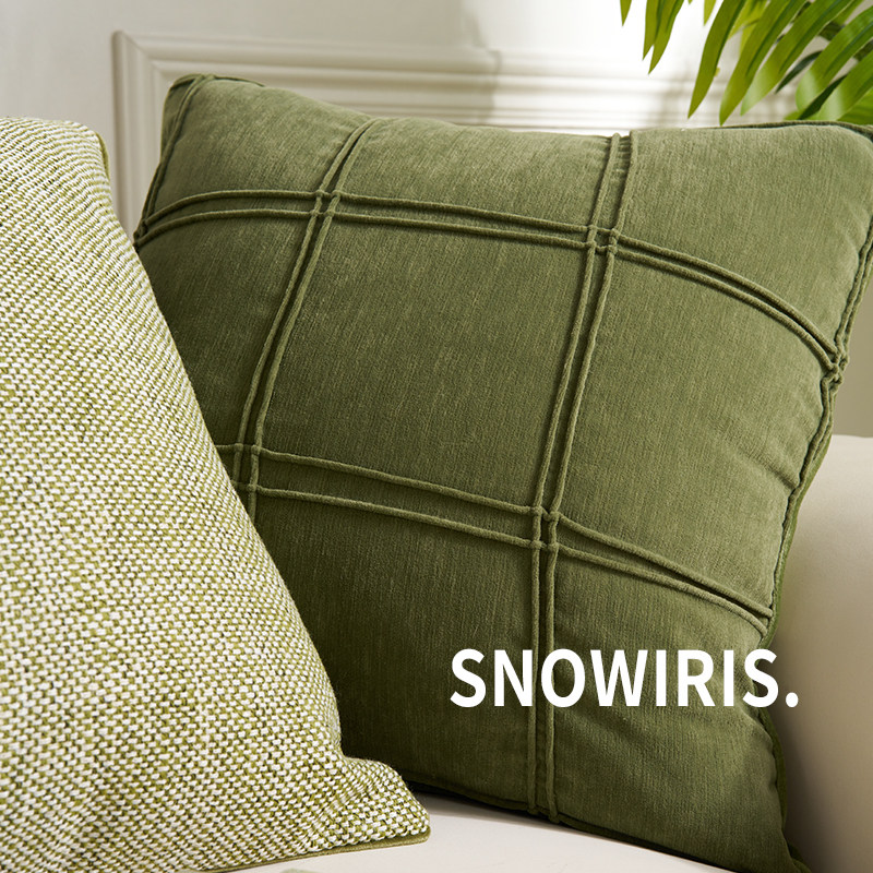 现代轻奢风抱枕样板间橄榄绿沙发抱枕套民宿床头R靠枕腰枕软装靠,居家布艺,靠垫/抱枕,淘宝优惠券,粉丝福利购,淘宝优惠卷