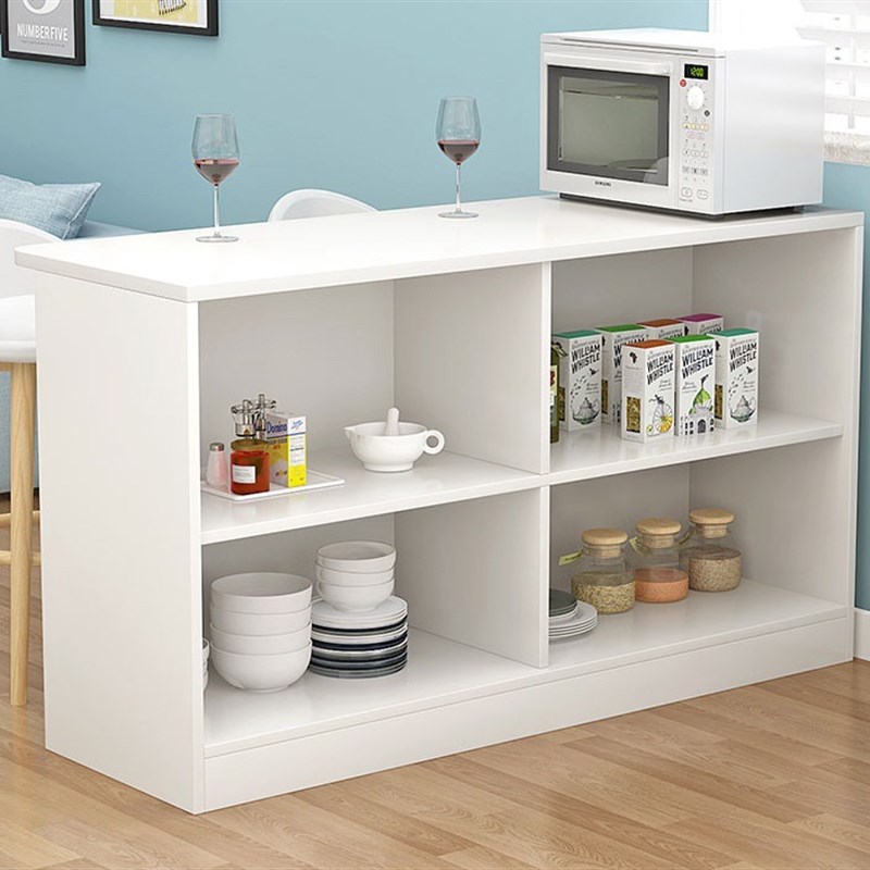 家用小户型吧台i桌子开放式厨房客餐厅隔断柜多功能餐边柜双面