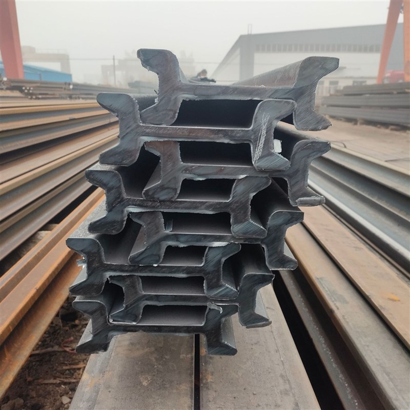 库存5000e吨 I140E钢轨 140V支撑轨道 热轧单轨吊轨道 140e直轨
