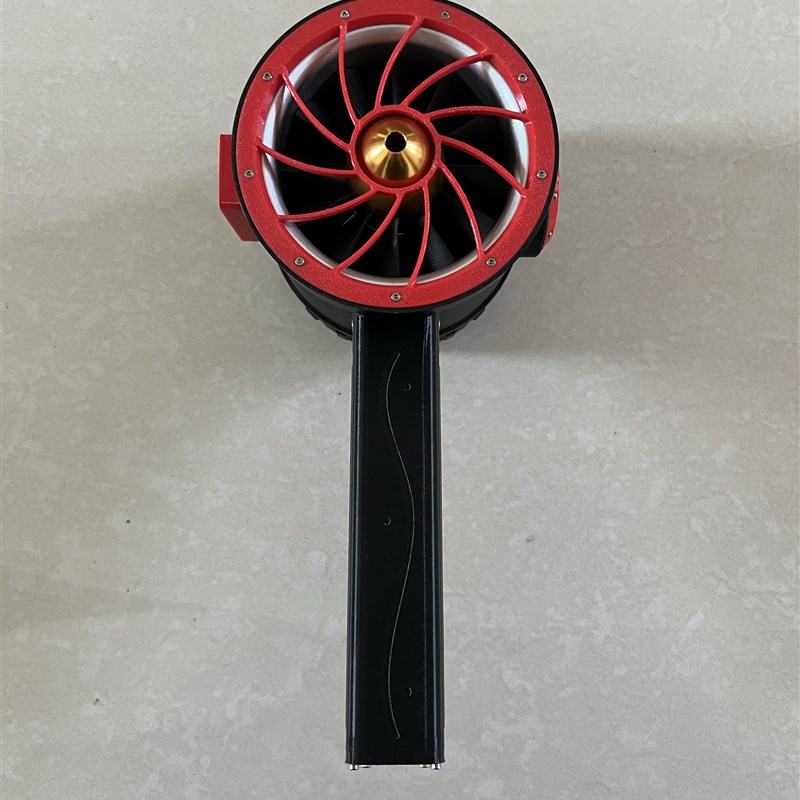 暴力风扇涡轮90涵道外壳配件涵道手持暴力吹风机风扇外壳飞翼 FMS