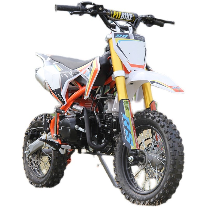 两轮125cc越野山地竞技机车成人儿童迷你小型中高赛山地摩托车