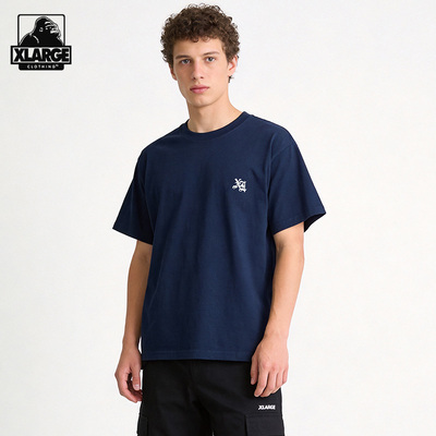 XLARGE纯棉街头短袖男女同款夏
