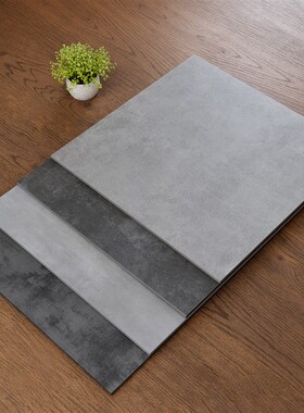 彷古磁砖灰色水泥砖6m00X600现代客厅防滑800X800简约地砖室内