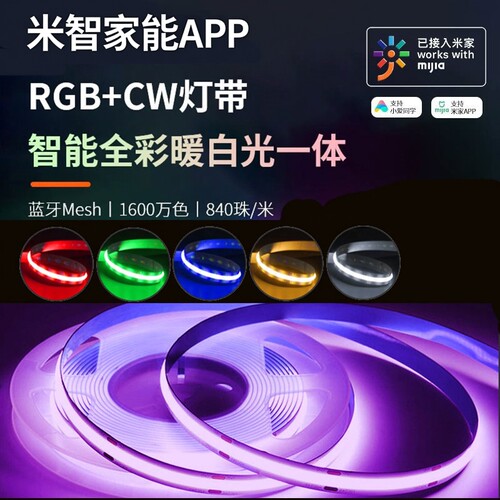 智能APP氛围RGBCW灯带24V