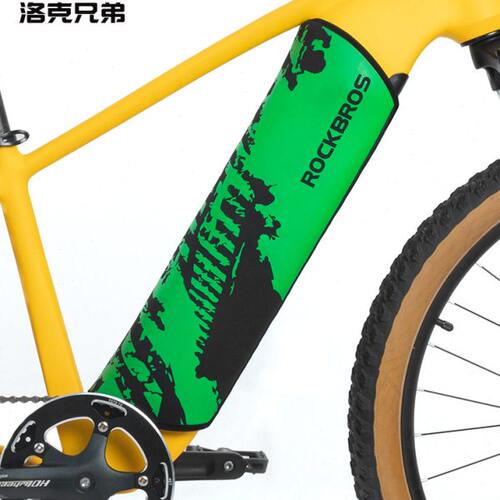 洛克兄弟电池保护套电动自行车EBIKE外套防撞刮耐磨电助力车配件