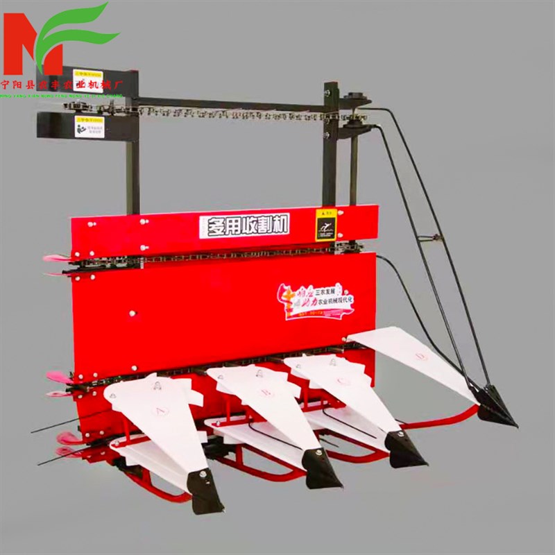 手扶拖拉机割晒机全自动水稻辣椒苜蓿艾草芦苇玉米秸秆收割机