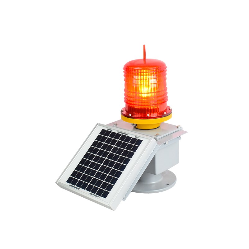 航空障碍灯航标灯太阳能TGZ-122LED高楼信号铁航空灯塔警示灯