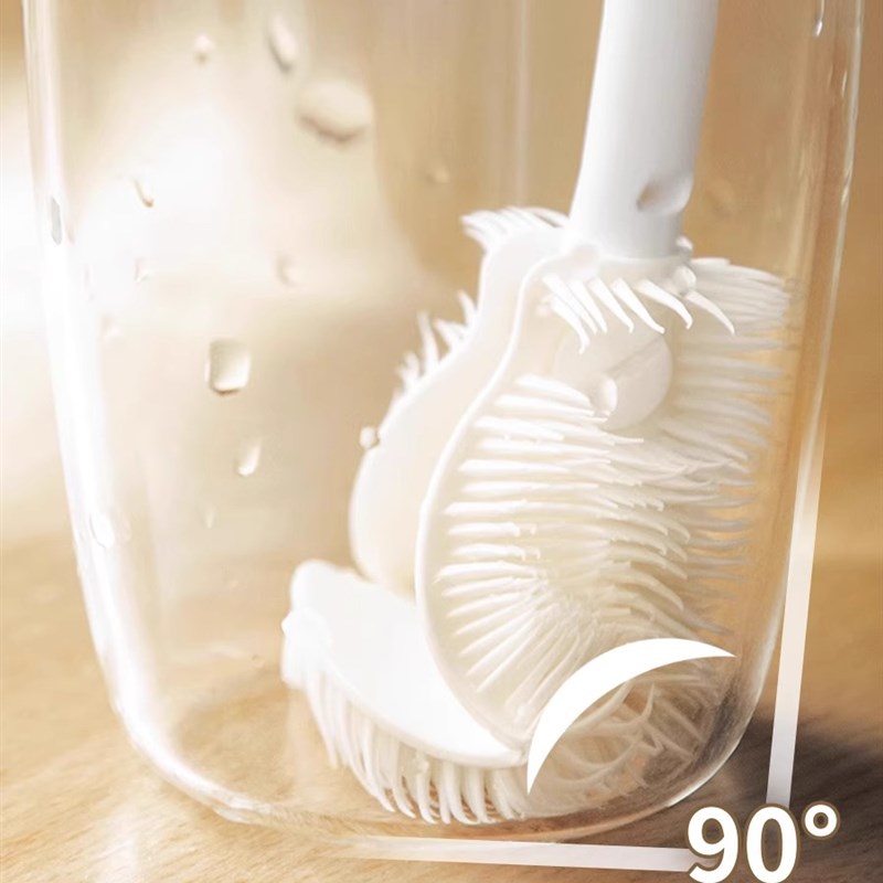 新升级长柄洗杯刷清洁水杯破壁机个护工具清洗缝隙刷玻璃杯西西