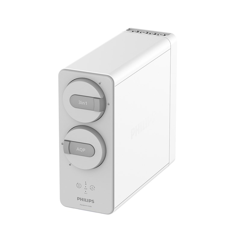 飞利浦全屋净水家用直饮反渗透小型大通量厨下净水器AUT4023 R800