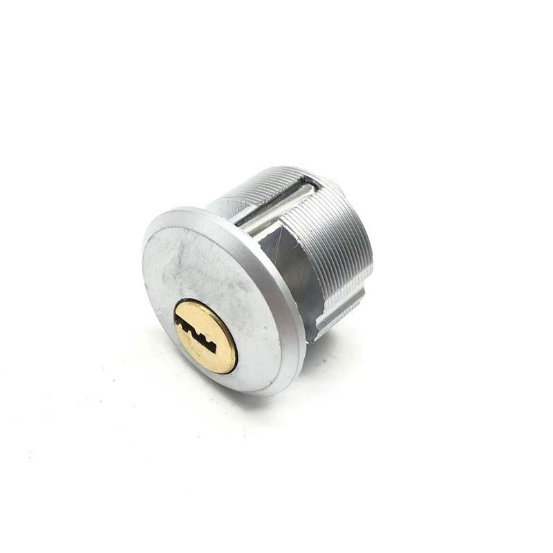 肯德基KFC麦当劳玻璃门锁芯铝合金型材门双头锁心地锁隐形门锁头