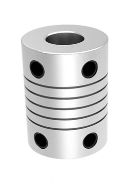 沟槽铝合金平行线联轴器GSASL12/16/20/2C5/32-3-4-5-6-8-10-12-1