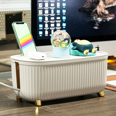 插线板收纳盒电线整理线盒装w饰遮挡插座插排电源理线接线集线神