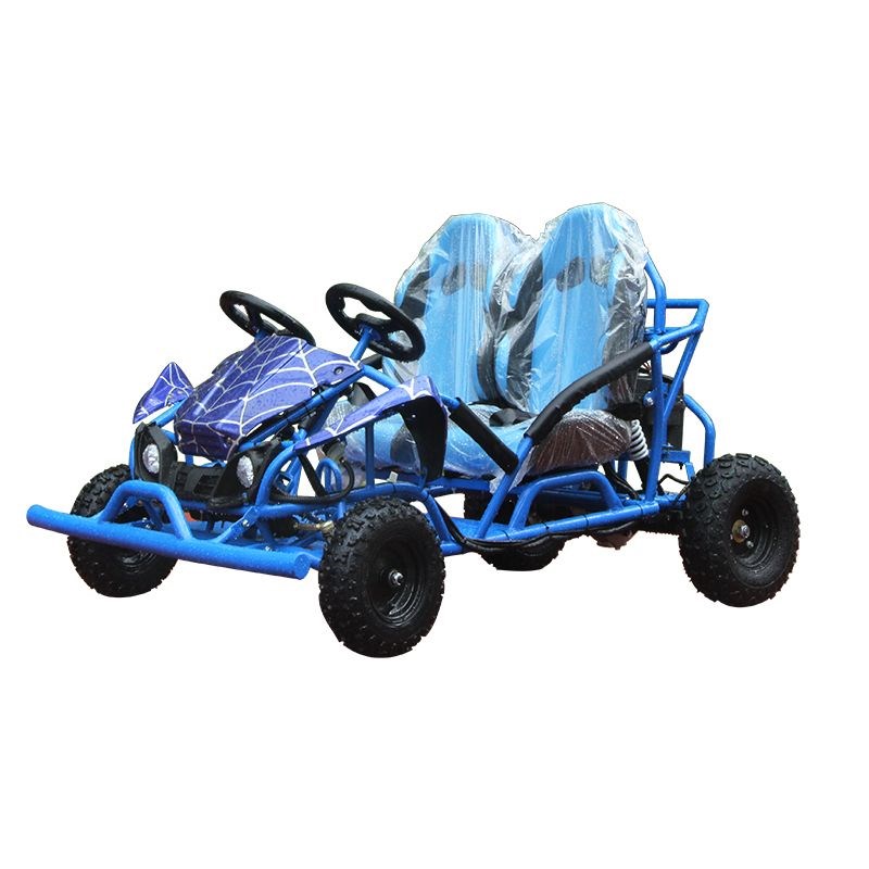 亲子款双座卡丁车沙滩车四轮越野摩托车全地形车电动双人场地使用
