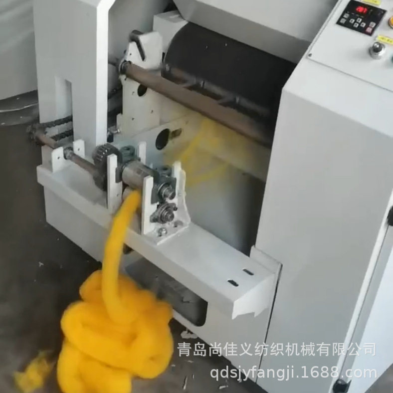 青岛尚佳义纺织机械 FB118-600聚酰亚胺梳理机 聚酰亚胺梳理出条