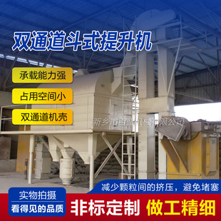 现货双通道斗式提升机生产厂家TD/TH/NE型双通道斗提机物料提升机