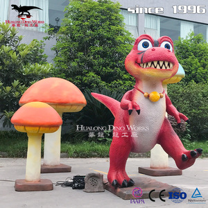 恐龙制作模型工厂仿真恐龙创意卡通恐龙来图定制各类雕塑工艺品