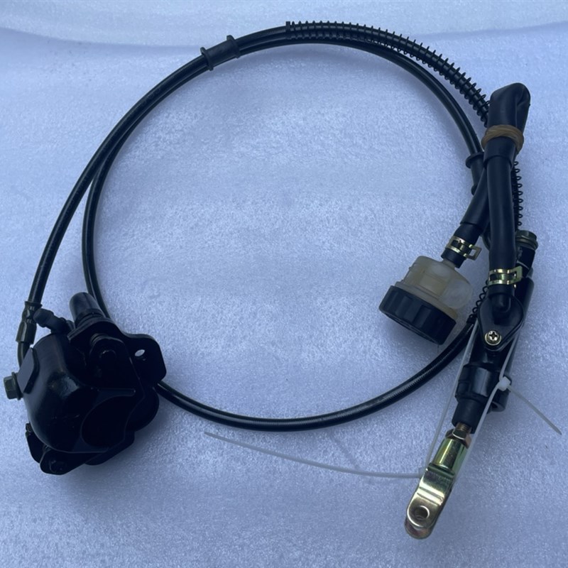 168CC三轮四轮漂移卡丁车改装配件后刹车系统碟刹总成一米4长