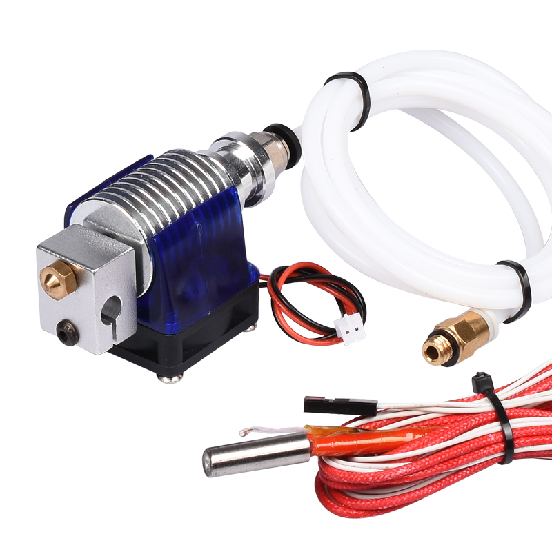 3D打印机配件 E3D-V6远程挤出头 1.75/0.4MM 12V 24V40W 打印头