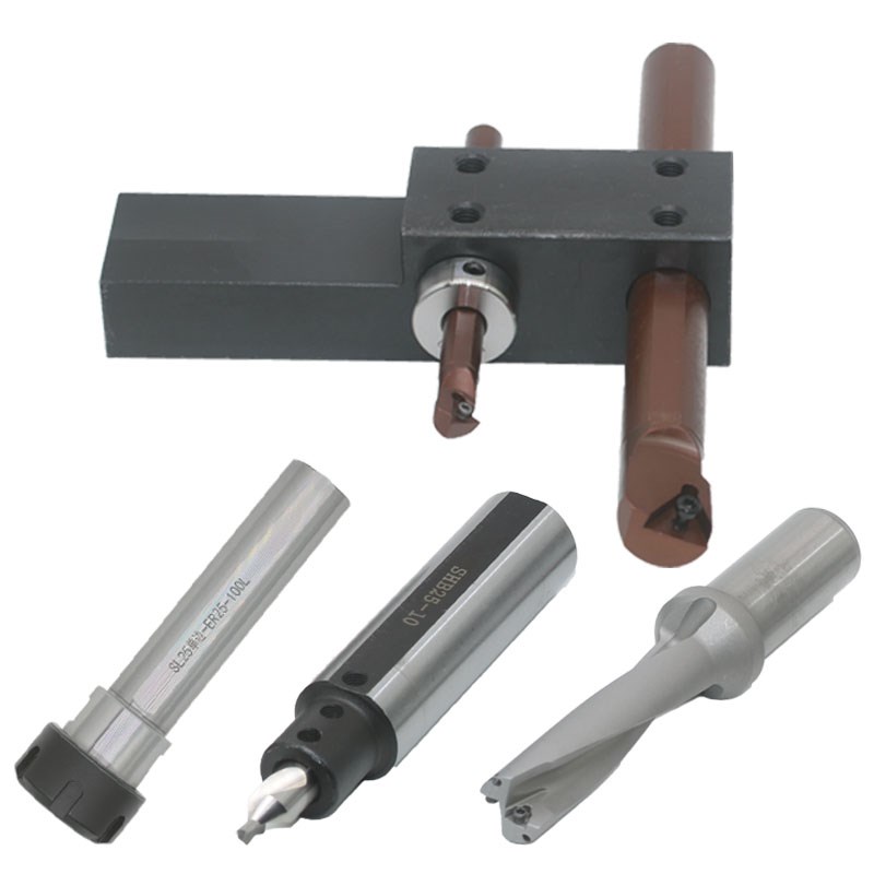 多功能数控车床辅助刀座U钻刀架车刀套内孔导套刀座 SBHA16/20/25