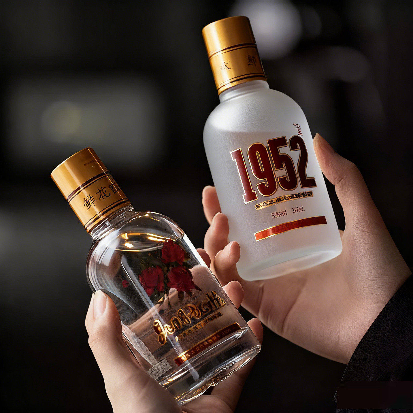 非遗玫瑰老卤酒52度40度纯粮酿制