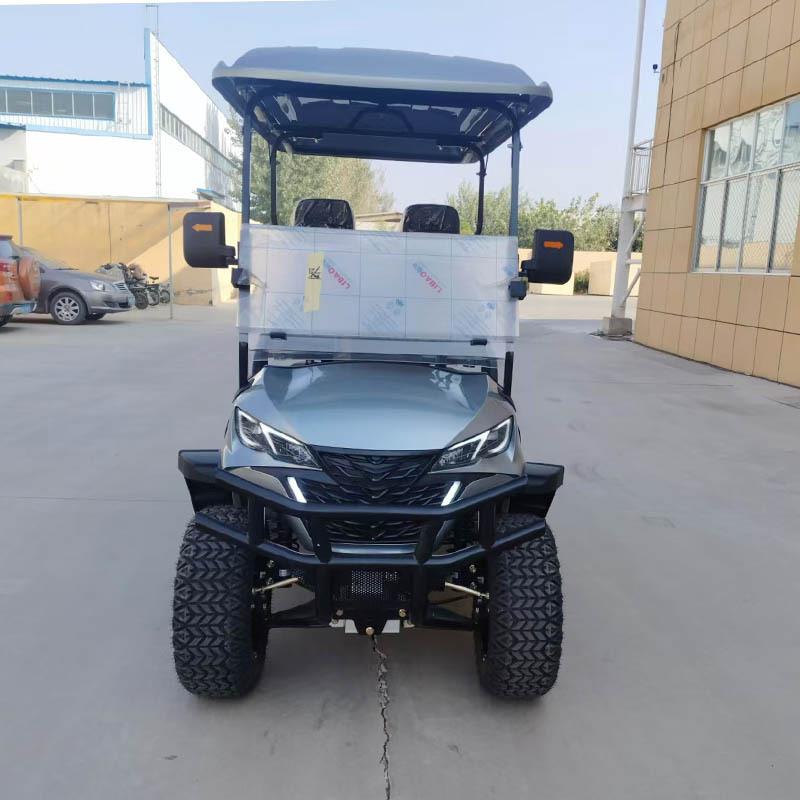 电动高尔夫球车4座1+1景区园区厂区载客游览观光车度假休闲沙滩车