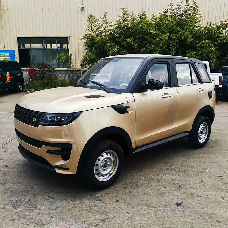 新能源家用电动轿车成人家用代步车越野款封闭四轮车