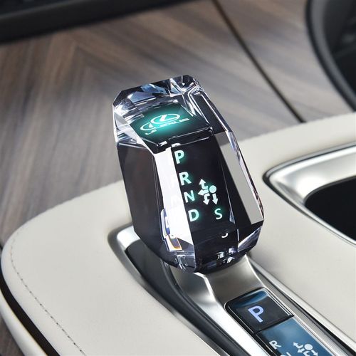 适用雷克萨斯RX/NX/LS/UX/水晶排挡头改装LED发光档把头挡杆装饰