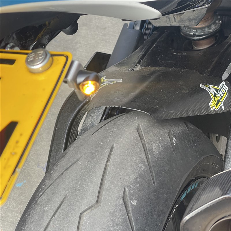 适用铃木GSX250雅马哈MT09哈雷XL883复古摩托车改装LED迷你转向灯